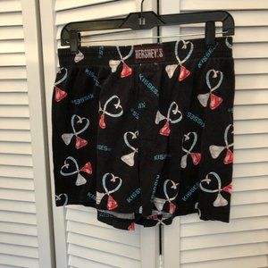 Hershey's men gray blue boxers, M